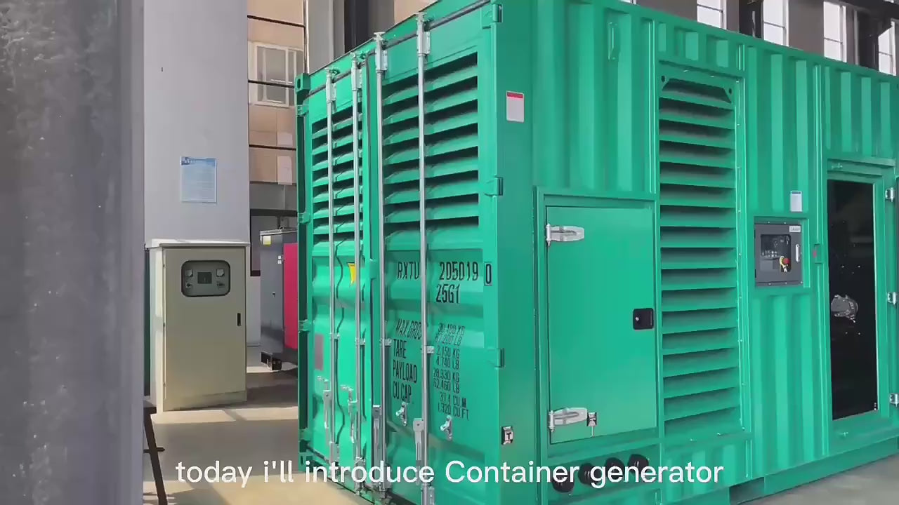 Container Genset Soundproof Cabin Cheap diesel Generator 160kw 180kw 200kva 200kw 250kva 250kw 280kw 300kva 300kw  Price