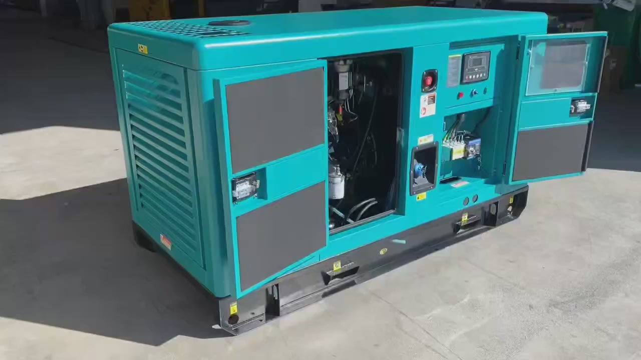 10KW 30KW 50KW Genset Diesel Generator 3 Phase Industrial Silent Heavy Duty Auto Start Backup Power Station Diesel Generators